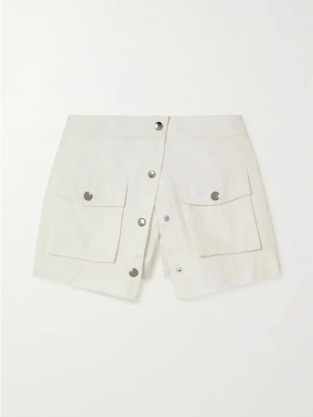 STAUD Tamara Skort in White